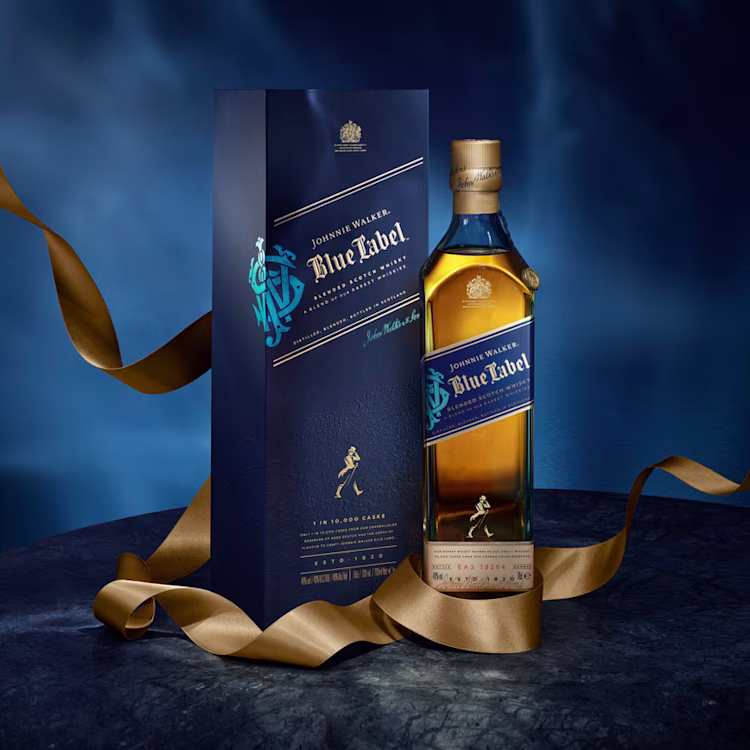 Johnnie Walker Blue Label scotch